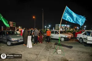 موکب خدمت رسانی به زائران در شاهرود