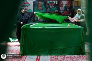 کارگاه دوخت لباس شیرخوارگان حسینی