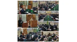 محفل کرسی تلاوت رضوی در آستان حسین بن موسی الکاظم (ع) برگزار شد