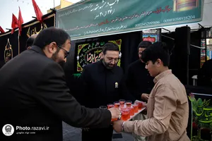 بازدید قائم مقام تولیت آستان قدس رضوی از خدمت&zwnj;رسانی مواکب اطراف حرم