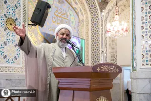 تشرف بانوان دانشجوی شاهد و ایثارگر دانشگاه فرهنگیان به حرم مطهر رضوی
