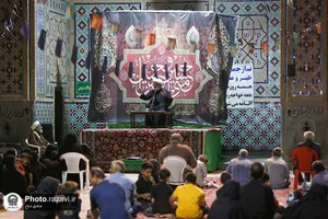 عزاداری شب اربعین حسینی در آرامگاه خواجه ربیع مشهد