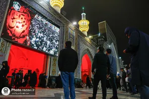 مراسم احیا شب بیست و سوم ماه مبارک رمضان در حرم مطهر رضوی-2