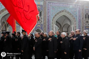 عزاداری هیئت عالم آل محمد در روز شهادت امام صادق علیه السلام