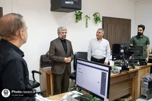 حضور مدیر عالی حرم در رسانه&zwnj;های استان خراسان