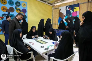 افتتاح اتاق بازی دبیرستان امام رضا(علیه&zwnj;السلام)