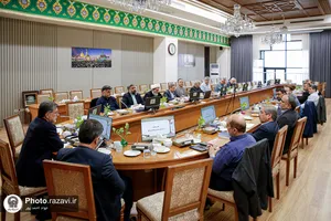 مراسم تکریم و معارفه مدیر بحران و پدافند غیرعامل آستان قدس رضوی