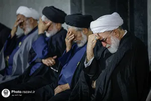آئین بزرگداشت رهبر شهید انقلاب اسلامی در حرم مطهر رضوی