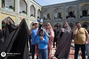 مراسم تحویل سال 1404 در حرم مطهر رضوی-2