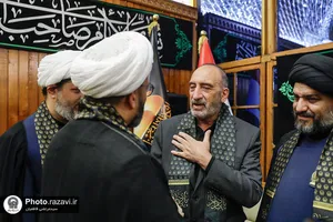 تشرف کاروان سفیران امام رضا علیه&zwnj;السلام به حرم امامین کاظمین