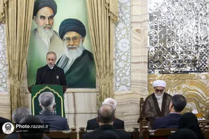دیدار جمعی از خادمان آزاده با تولیت آستان قدس رضوی