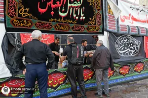 مواکب خدمت رسان به زائران بارگاه منور رضوی-2