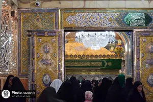 حال و هوای حرم حضرت معصومه(س) در روز ولادت پیامبر اکرم(ص)