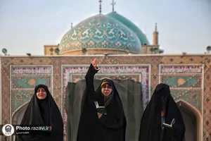 قرائت دعای عرفه در حرم مطهر رضوی-2