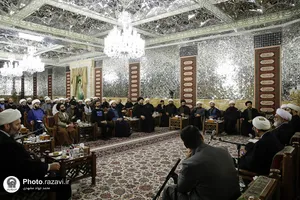 دیدار طلاب فعال فضای مجازی با تولیت آستان قدس رضوی