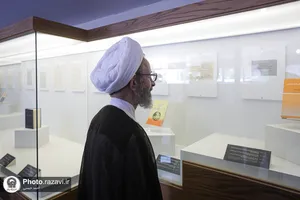 تشرف آیت&zwnj;الله محمود رجبی به حرم مطهر رضوی