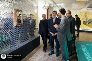 آیین بازگشایی نمایشگاه &laquo;فرنود هشت&raquo;