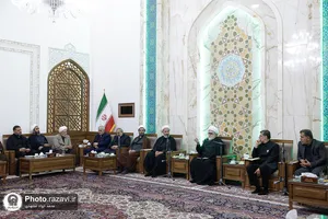 دیدار اعضای کمیسیون اصل ۹۰ مجلس شورای اسلامی با تولیت آستان قدس رضوی