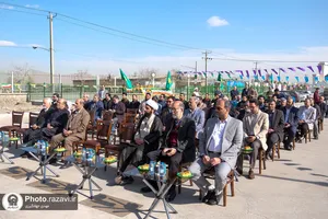 آیین بهره&zwnj;برداری ساختمان پذیرش زائرشهر رضوی