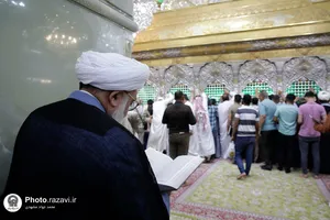 تشرف تولیت آستان قدس رضوی به حرم مطهر امام حسین(علیه&zwnj;السلام)