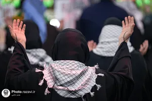 تشرف خانواده شهدای جنگ رمضان استان خوزستان به حرم امام رضا علیه&zwnj;السلام
