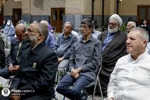 دیدار جمعی از آزادگان هشت سال دفاع مقدس با تولیت آستان قدس رضوی 