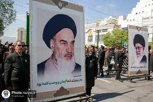 راهپیمائی روز جهانی قدس در مشهد-١