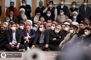 سخنرانی نوروزی رهبر معظم انقلاب در حرم مطهر رضوی