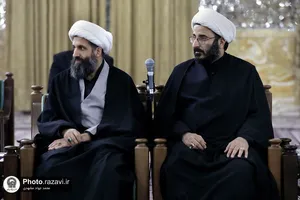 دیدار اعضای هیئت امنای هیأت و تشکل&zwnj;های دینی با تولیت آستان قدس رضوی