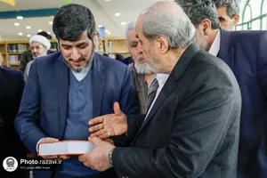 آیین افتتاح کتابخانه حضرت عباس(ع)