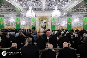 جشن مبعث پیامبر اکرم در حرم مطهر رضوی