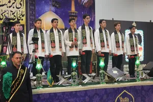 قافله عشق و ارادت خادم&zwnj;یاران اصفهان در سوگ هشتمین خورشید ولایت + تصاویر