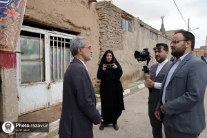 حضور اهالی رسانه در آیین بهره&zwnj;برداری از 15 پروژه بنیاد کرامت رضوی در روستای هندل آباد