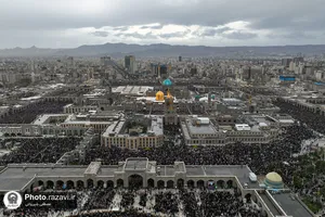 مراسم تحویل سال 1403 در حرم مطهر رضوی - 1