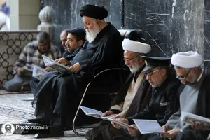 مراسم بزرگداشت شهید کامیاب در حرم مطهر رضوی