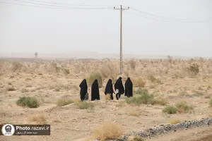 زائران پیاده حضرت رضا علیه&zwnj;السلام - مسیر سرخس