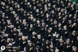 مراسم شام غریبان امام حسین(علیه&zwnj;السلام) در حرم مطهر رضوی