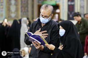 مراسم احیا شب نوزدهم ماه مبارک رمضان در حرم مطهر رضوی - 2
