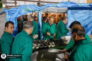 موکب امام رضا علیه&zwnj;السلام در کاظمین