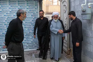 دیدار تولیت آستان قدس رضوی با خانواده&zwnj;های شهیدان سید مصطفی جعفری و مرتضی میثمی