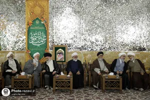 دیدار شرکت کنندگان کنگره جهانی حضرت رضا علیه&zwnj;السلام با تولیت آستان قدس رضوی