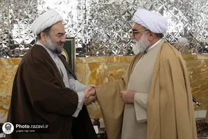 دیدار ائمه جمعه استان سیستان و بلوچستان با تولیت آستان قدس رضوی