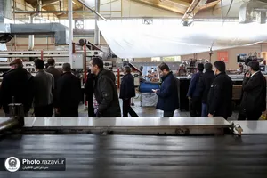 بازدید کارکنان آستان قدس رضوی از شرکت صنایع غذایی رضوی