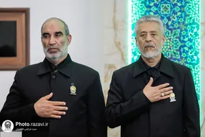 دیدار فرمانده کل ارتش جمهوری اسلامی ایران با تولیت آستان قدس رضوی