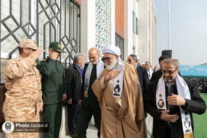 دیدار تولیت آستان قدس رضوی با فرماندهان، پاسداران و بسیجیان سپاه امام رضا(ع)