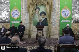 دیدار جمعی از خیران اصناف مشهد با تولیت آستان قدس رضوی