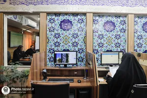 حضور جانشین مدیر عالی حرم مطهر رضوی در سامانه 138
