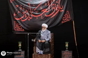 حضور تولیت آستان قدس رضوی در مراسم عزاداری افغانستانی&zwnj;های مقیم مشهد