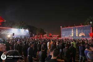 مراسم عزاداری دهه اول محرم شرکت صنایع پیشرفته رضوی