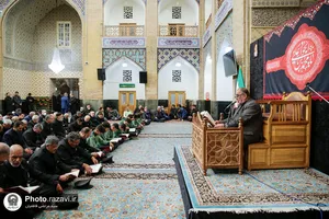 مراسم عزاداری روز شهادت امام جواد علیه السلام ویژه خادمین بارگاه رضوی